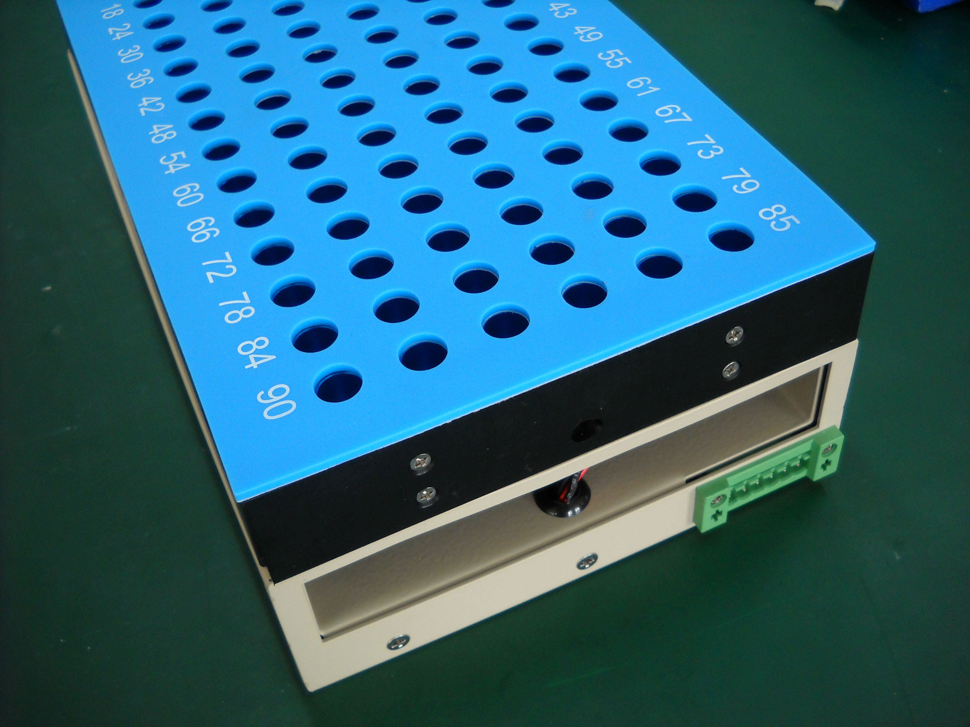 Medical manufacturer use Adcol air to plate for their Blood analysis device